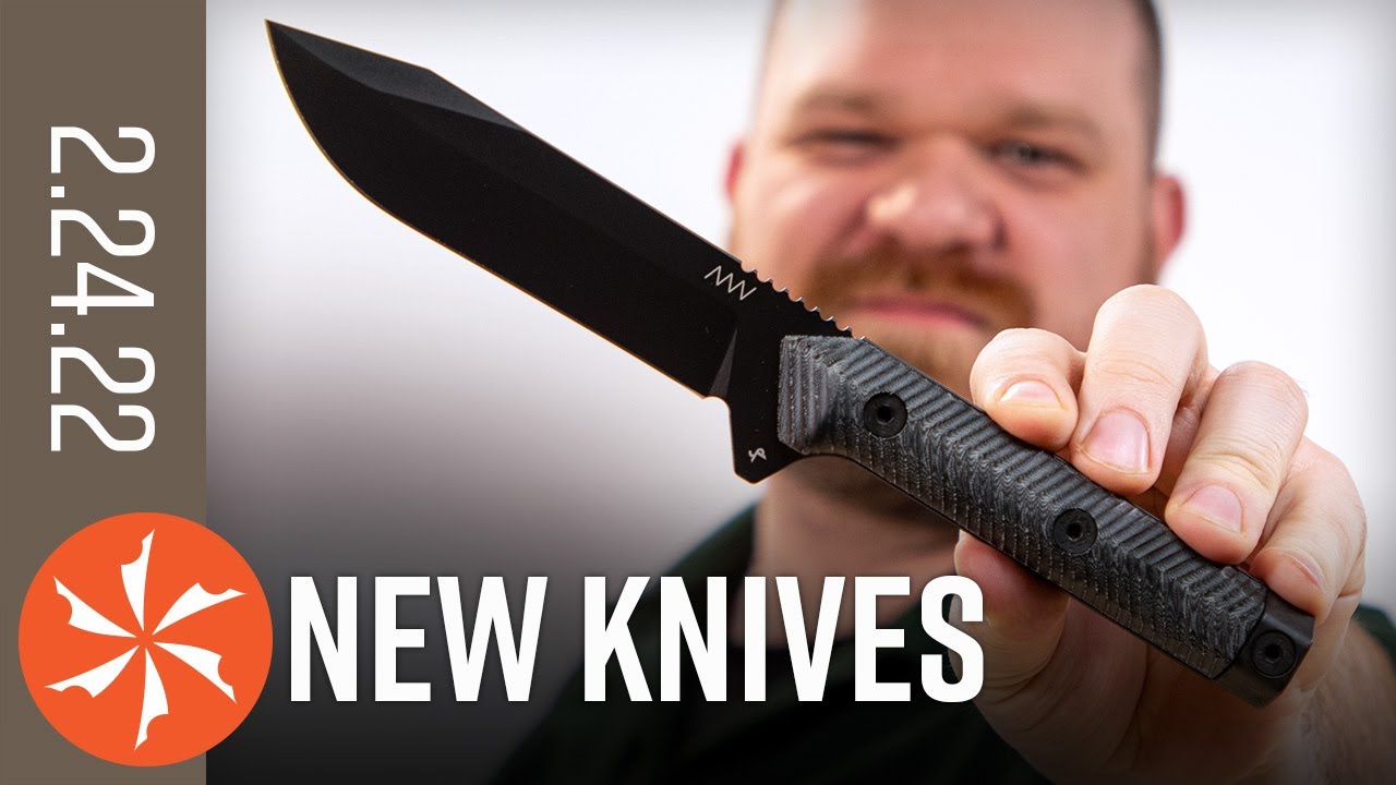 New Knives for the Week of February 24th, 2022 Just In at KnifeCenter.com
