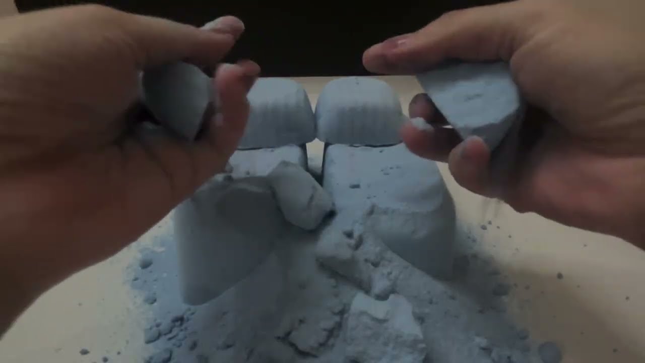 BLUE ASMR | Baking Soda