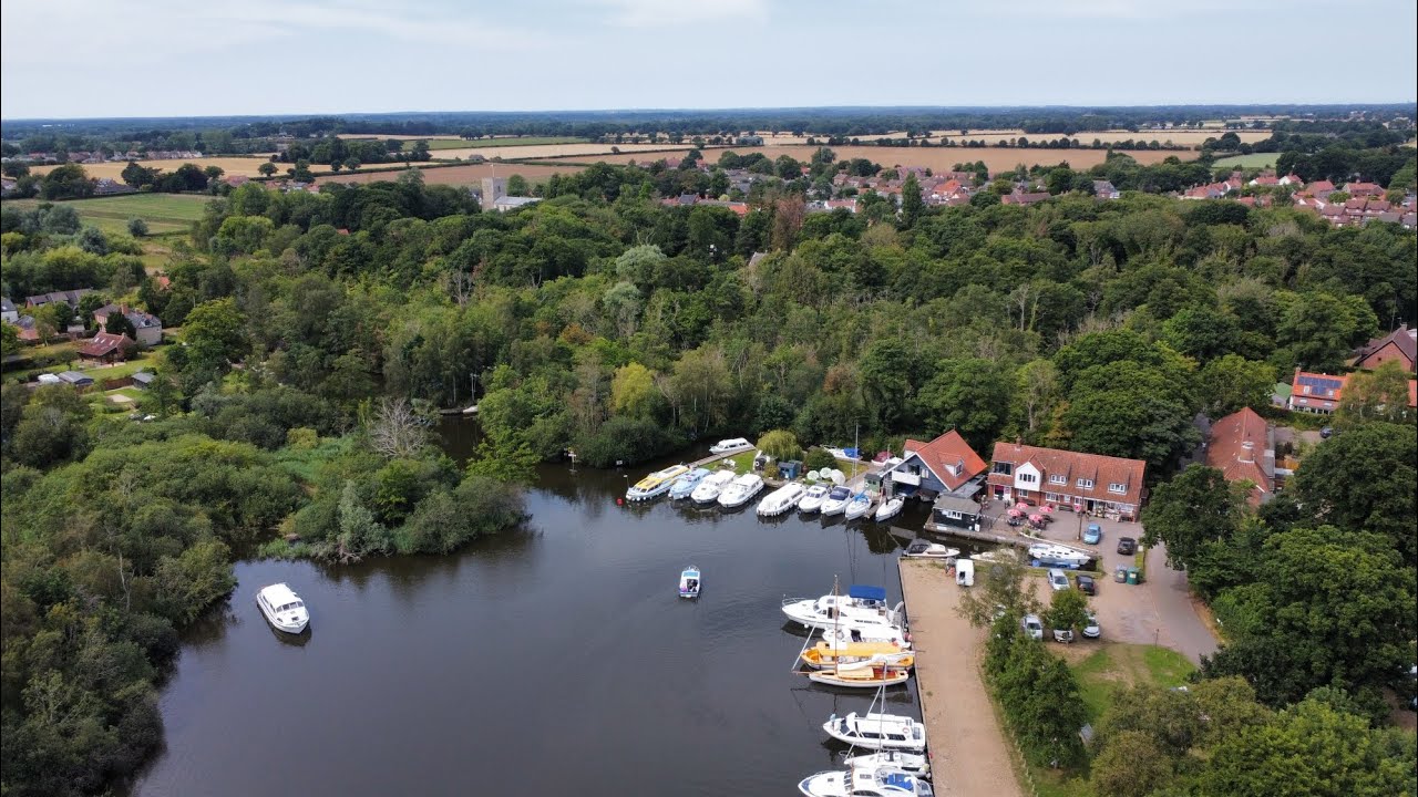 Womack Staithe, Ludham on the Norfolk Broads