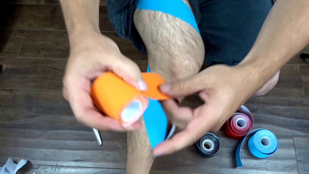 Twisted Knee Kinesio Taping Pain and Stability | Northern Soul channel