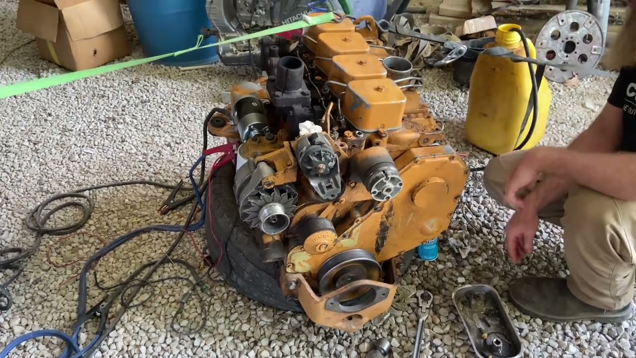 Cummins 4-B injection pump timing & engine timing. IT RUNS!