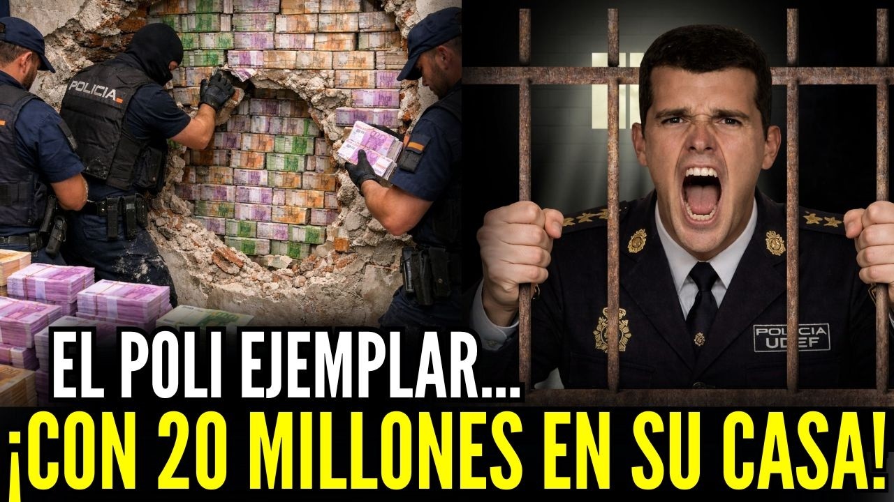 El ‘POLI EJEMPLAR’ que AYUDÓ a ENTRAR 30 TONELADAS de COCA en ESPAÑA