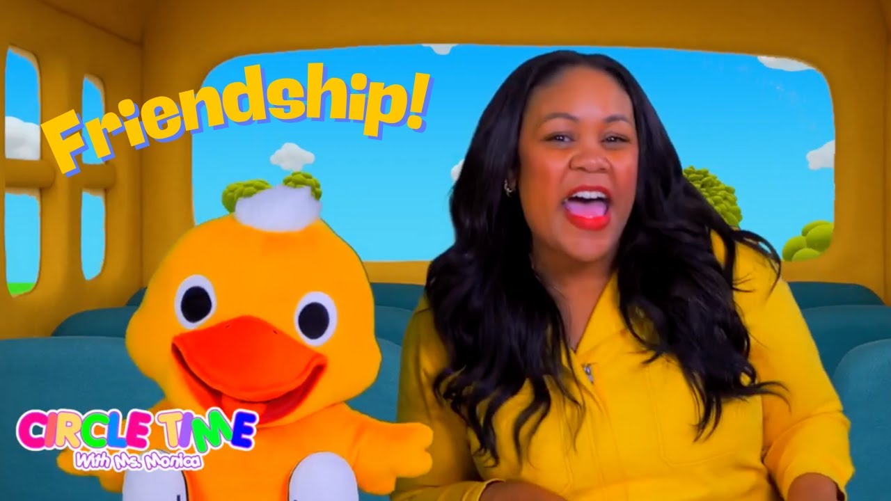 Learn Colors | Friendship | Toddler Learning | Preschool Lesson | Wheels on the Bus | Songs for Kids