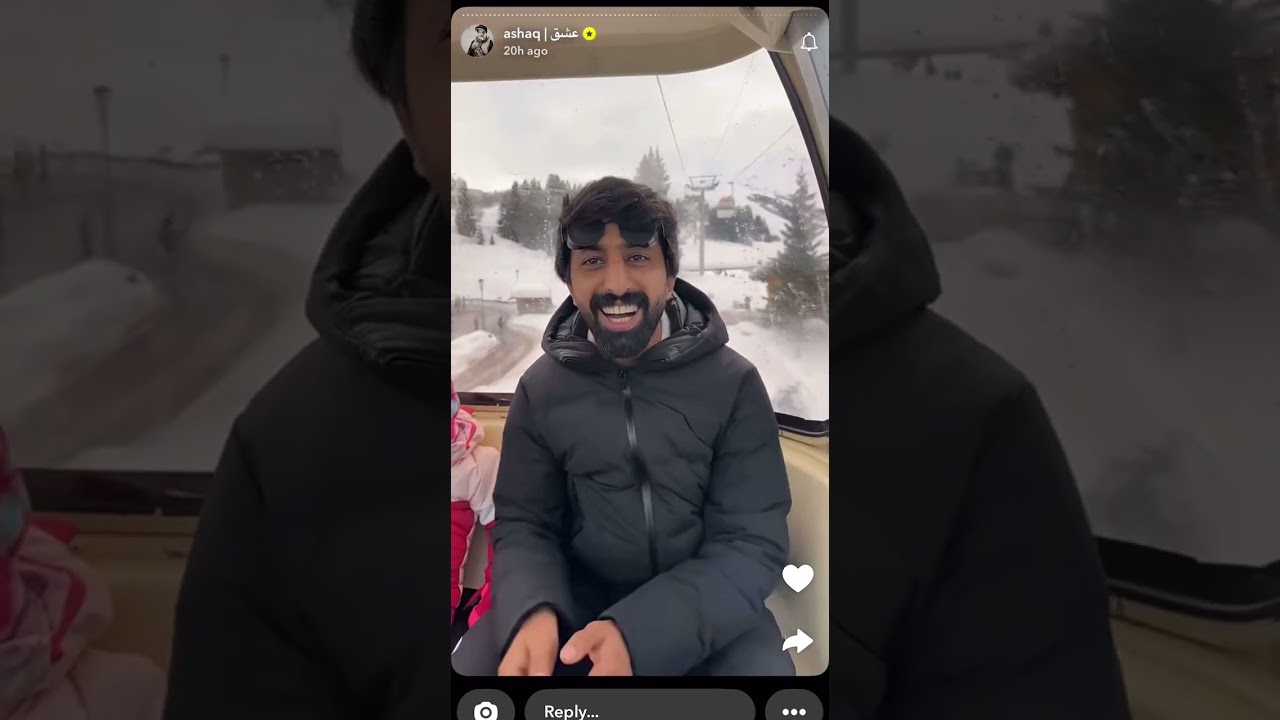 سنابات عشق في كورشوفيل🇫🇷⛷️ومطعم تسكير العيون 👀 صارو عاقلين شوي