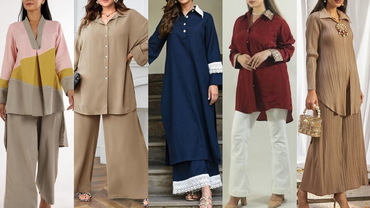 Latest design collar shirt collection 2025 || shirt collar coord set || Best Exclusive Designs