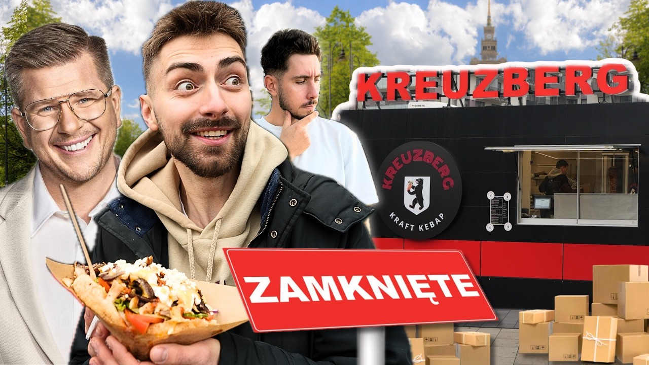 FILIP CHAJZER ZAMYKA KEBABA KREUZBERG *ostatni posiłek* & Kraftowa Rewolucja w KEBAB KING