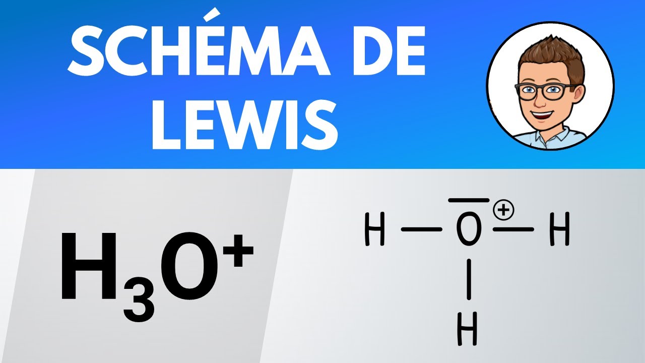 Schéma LEWIS ✏️ H3O+ : ion oxonium | Physique-Chimie