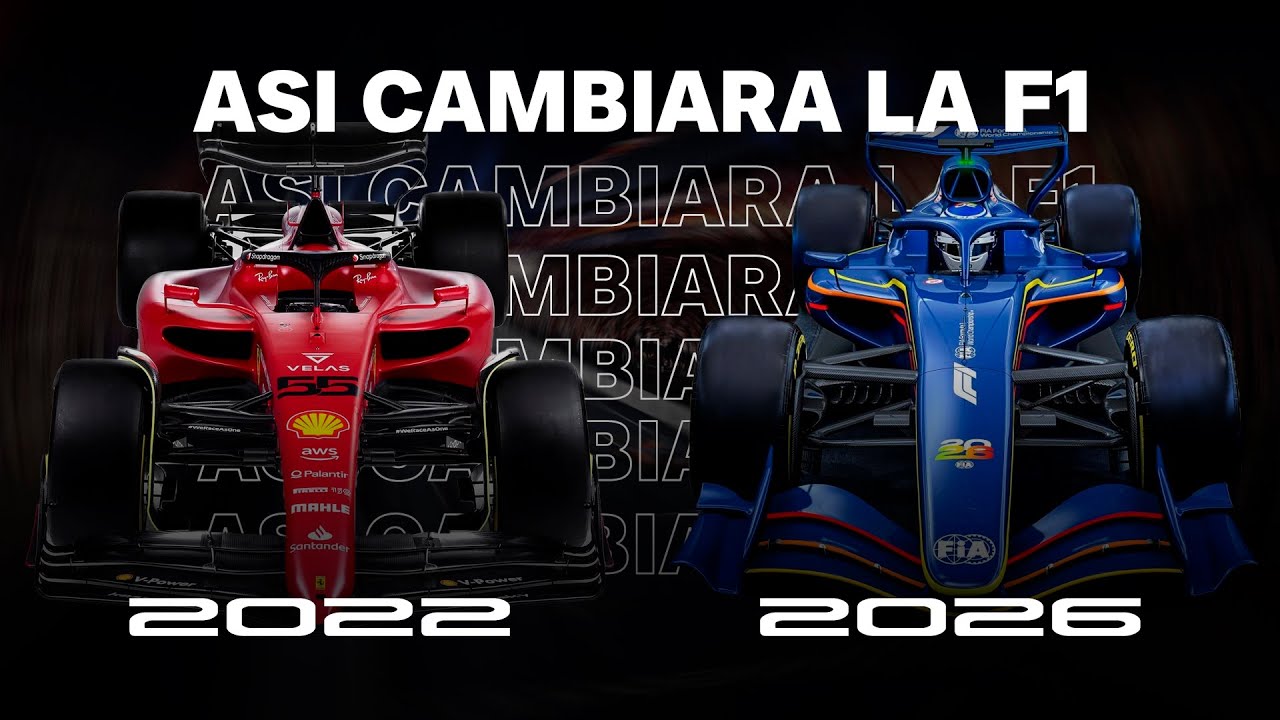 As&iacute; cambiar&aacute; la F&oacute;rmula 1 en 2026: una revoluci&oacute;n total