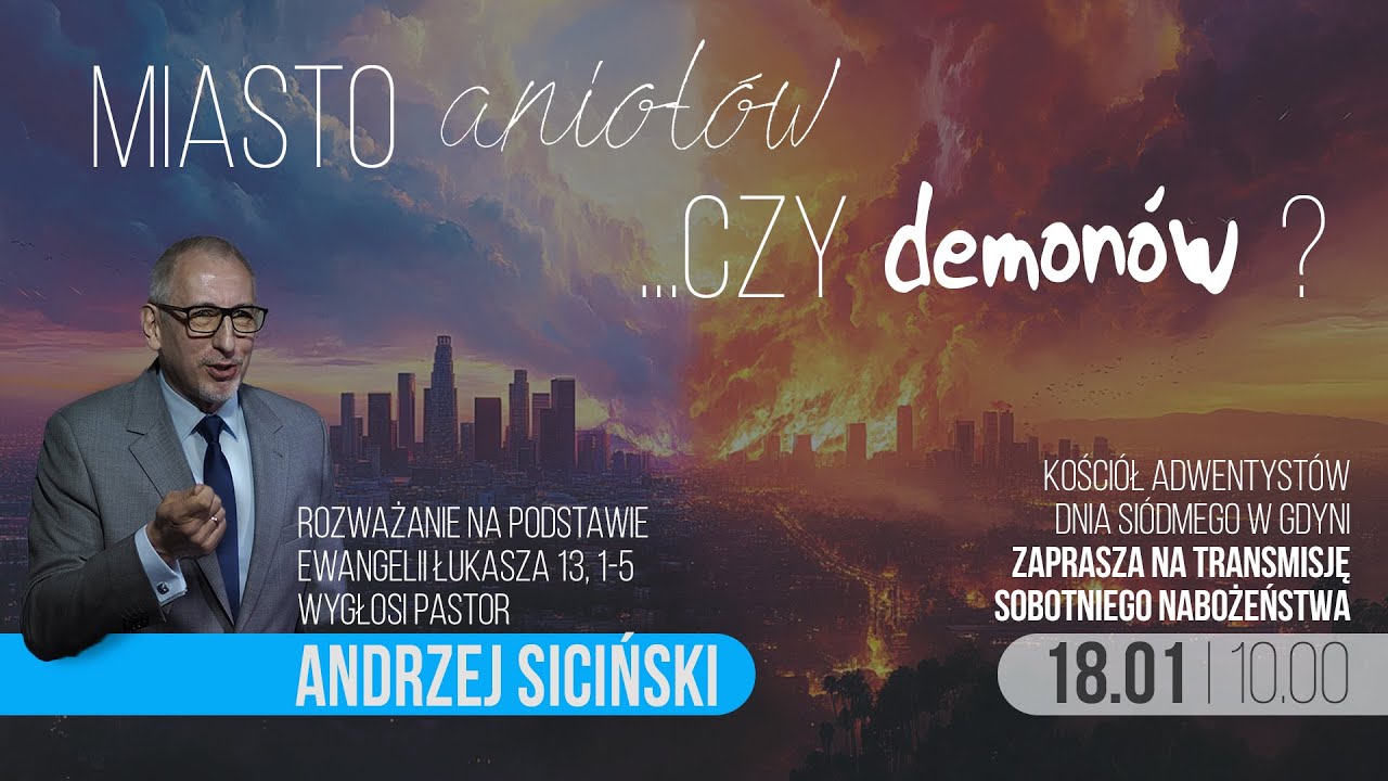 👉 Adwentyści Gdynia - Nabożeństwo / 18.01.2025 🙏