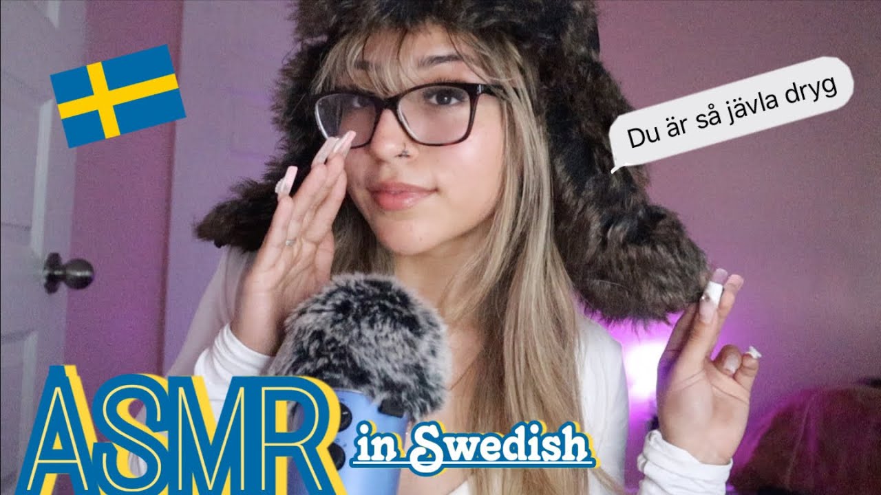 [ASMR] In Swedish 🇸🇪| asmr på svenska