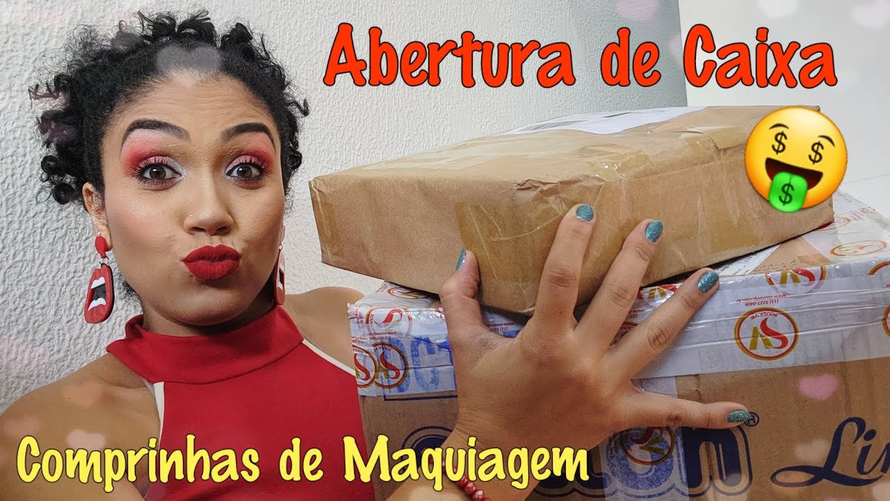 Abertura de Caixa - Comprinhas de Maquiagem #aberturadecaixa #comprinhas