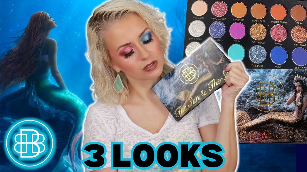 Bella Beaute Bar The Sun and The Sea Palette Review + 3 LOOKS | Steff's Beauty Stash