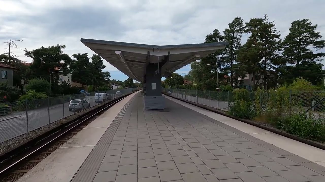 Sweden Stockholm 4K - Stureby metro station