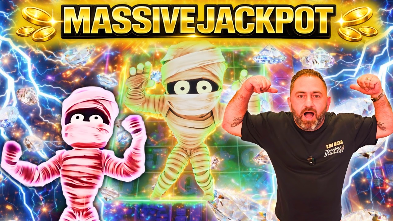 😱💰MASSIVE JACKPOT + FULL SCREEN on MO MO MO MUMMY!! THIS WAS INSANE!!