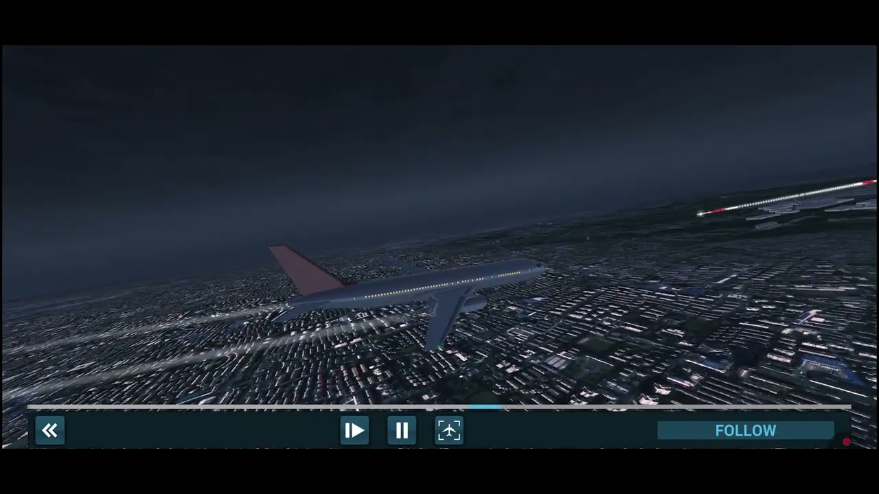 Flight A.B. Seal Airlines BOEING 757        SIMPLE LANDING  Kolkata   🛬   GuangZhou