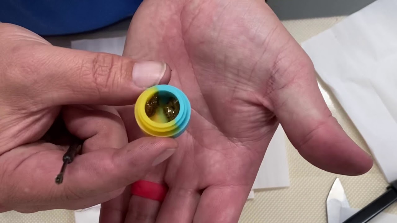 Learning how to press Rosin
