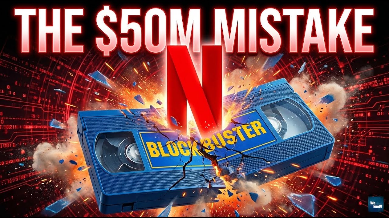 The Genius Business Model That Changed Hollywood Forever! How Netflix Actually Started