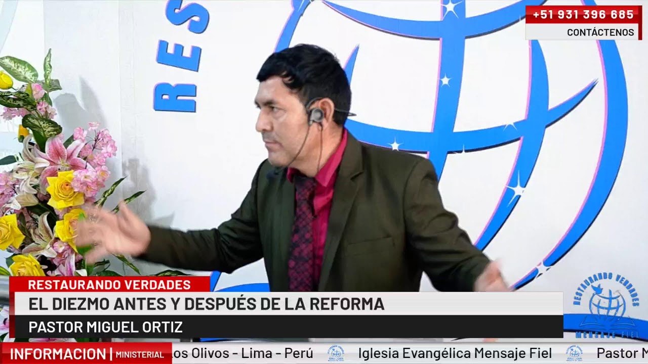 EL DIEZMO ANTES Y DESPUÉS DE LA REFORMA