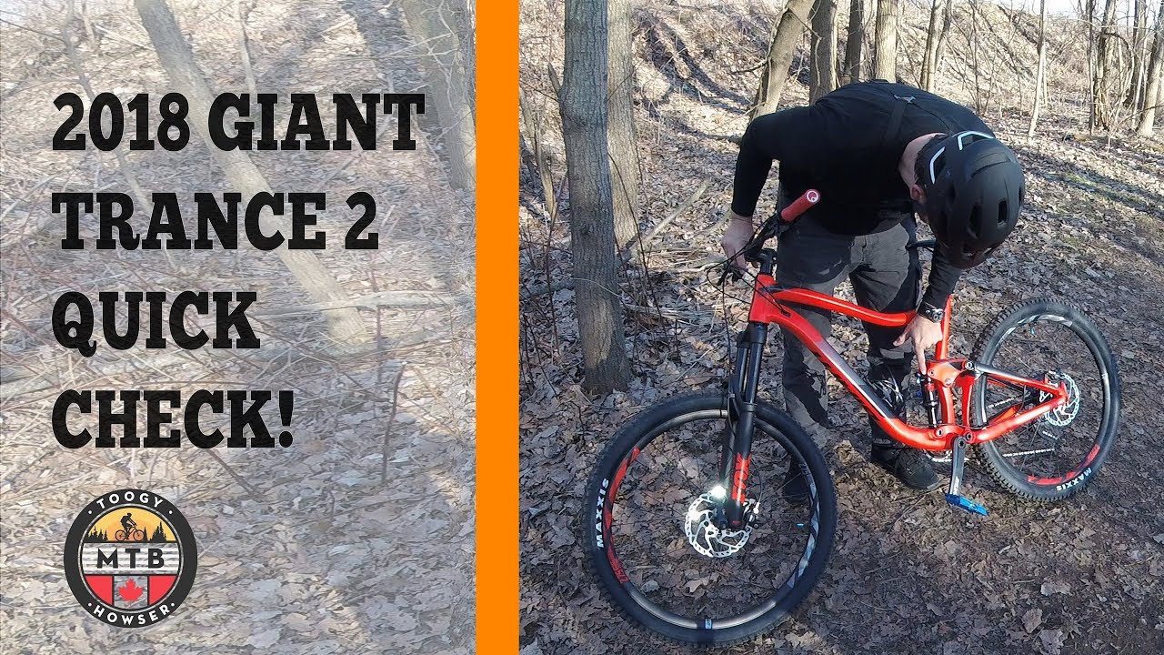 2018 Giant Trance 2 QUICK Bike check