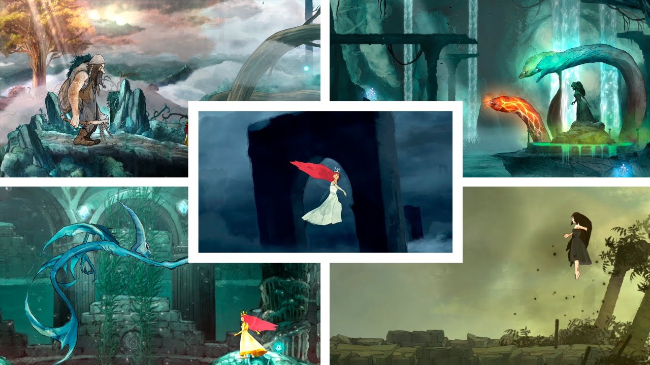 🕹️🕹️CHILD OF LIGHT | RECOPILACIONES DE JEFES FINALES - BOSS FIGHT COMPILATION #childoflight