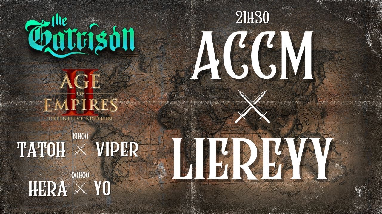 ACCM vs Liereyy | Ng&agrave;y 3 giải AoE The Garrison do @BeingEsports tổ chức !commands
