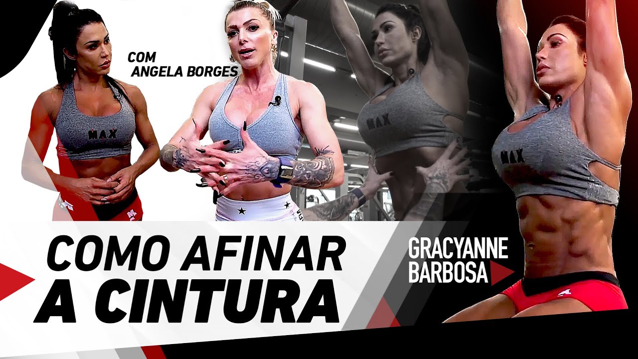 GRACYANNE BARBOSA AFINANDO A CINTURA COM ANGELA BORGES