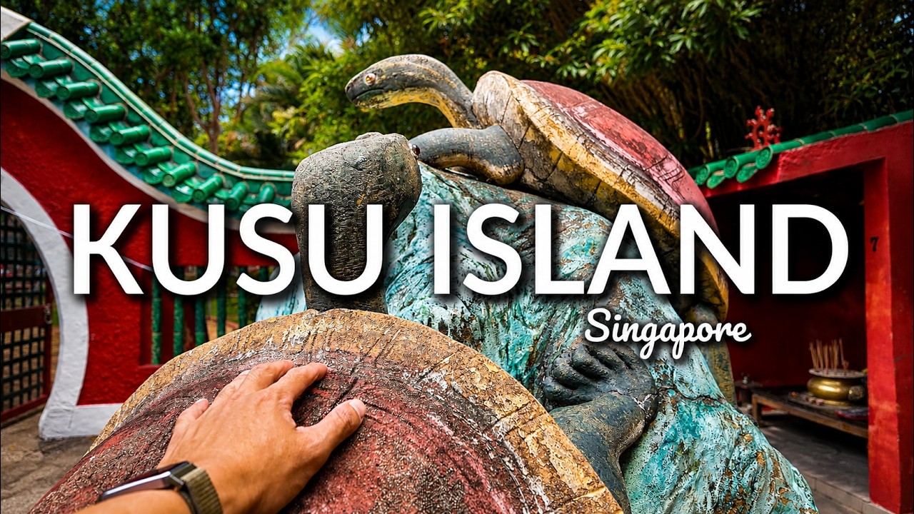 🇸🇬 Kusu Island Singapore Guide | How to Get There By Ferry, History, Temples & Tips