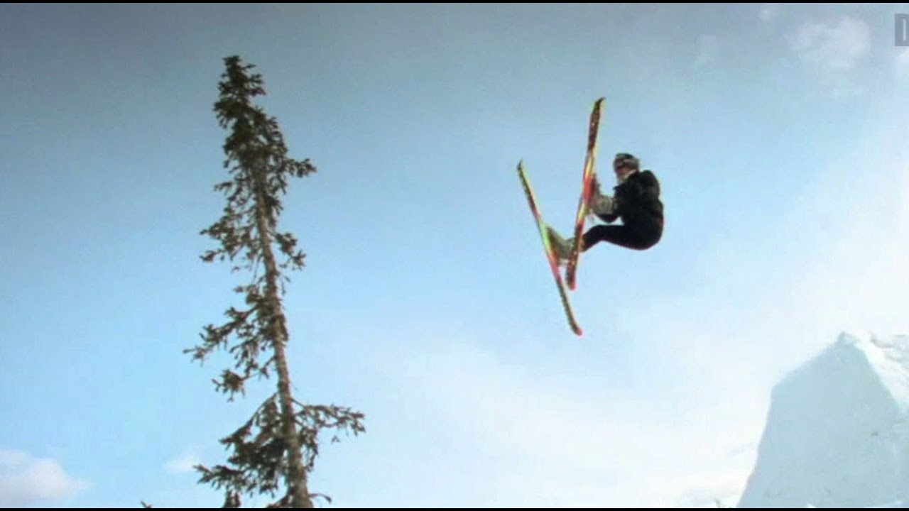 Jumping into a tree, ball-first!