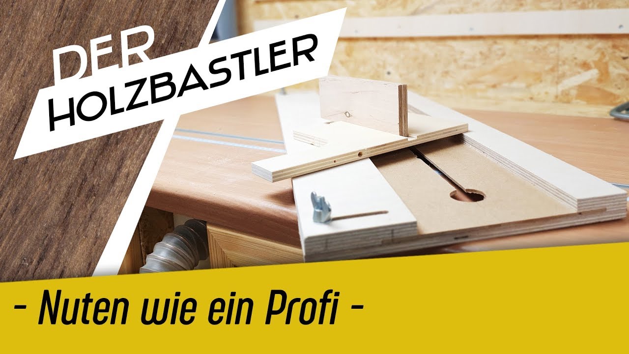 So fräst du die perfekte Nut in 60 Sekunden