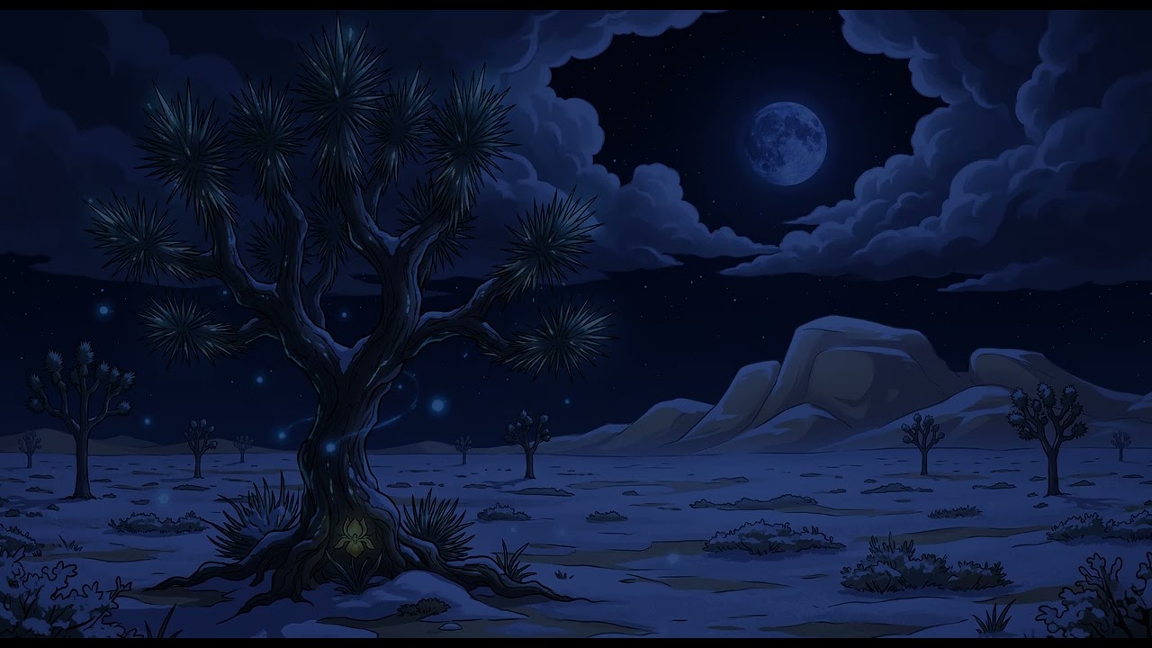 nothing moves but the moonlight. let yourself rest...