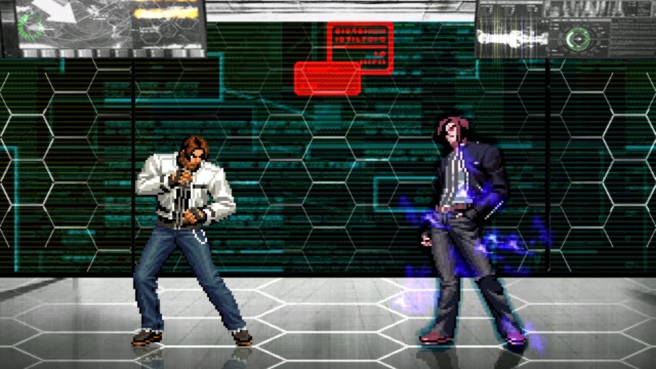 [KOF Mugen] Kyo Team VS Clone Kyo Team & Orochi Kyo