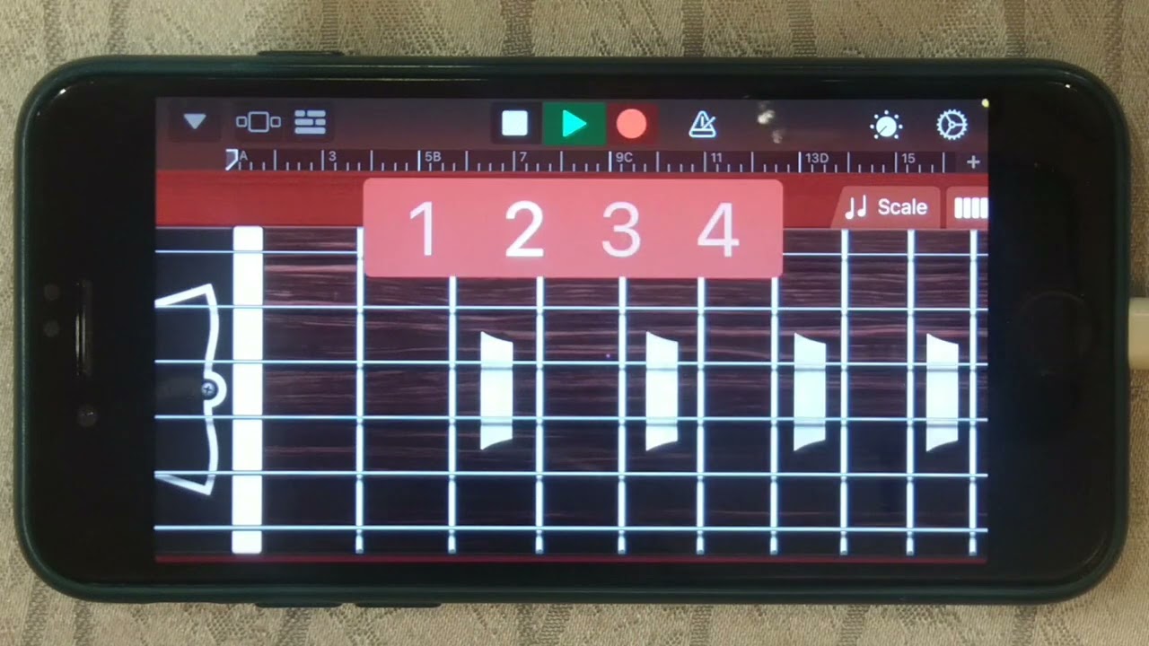 Алиса - Небо Славян на iPhone (GarageBand)