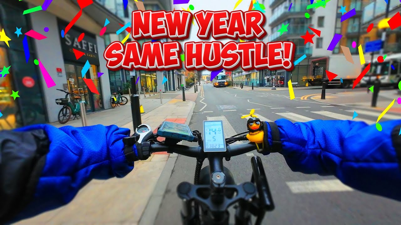 New Year Same Hustle Delivering Parcels In London With Relay!