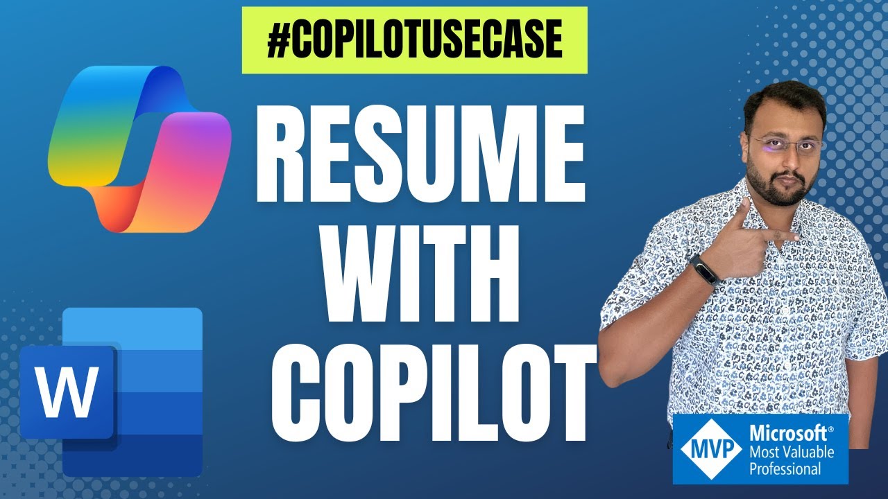 Create Resume with Microsoft Word Copilot