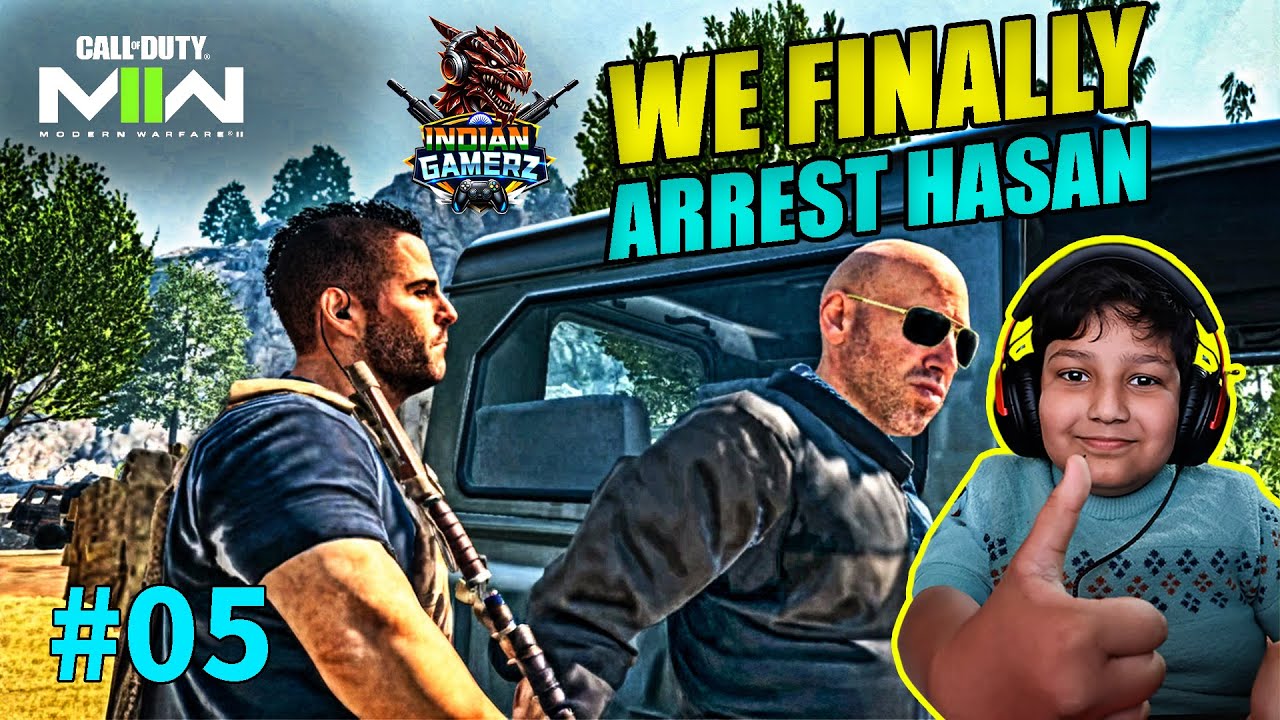 Game Turning Point 😱 | Hassan Arrest Scene | Day 24 COD 5