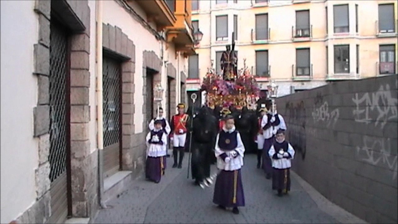 El Nazareno por S Francisco y Hospicio  AM  JHS, Aydadle con la Cruz, Cristo de Las Misericordias yC