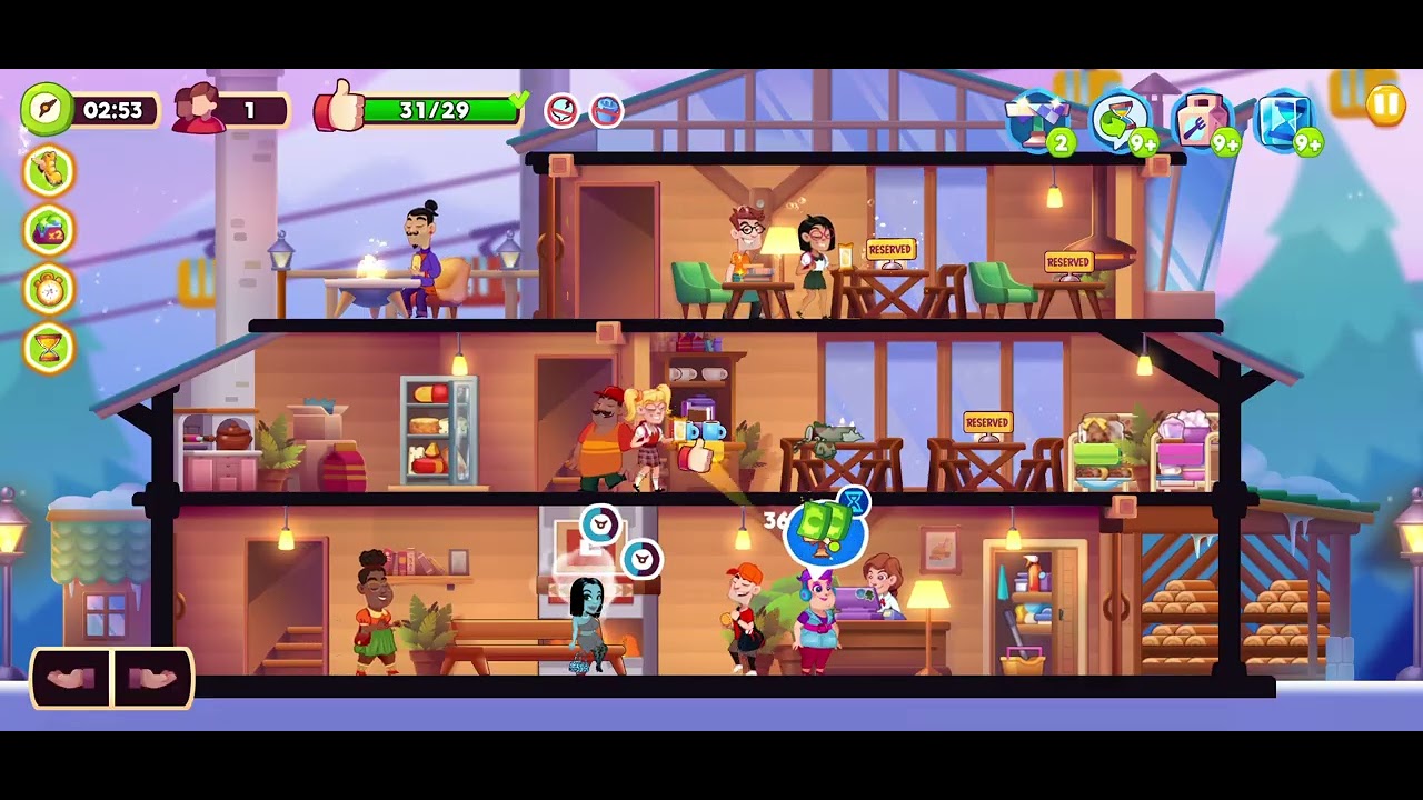 Check Please Snowy Cabin Level 32