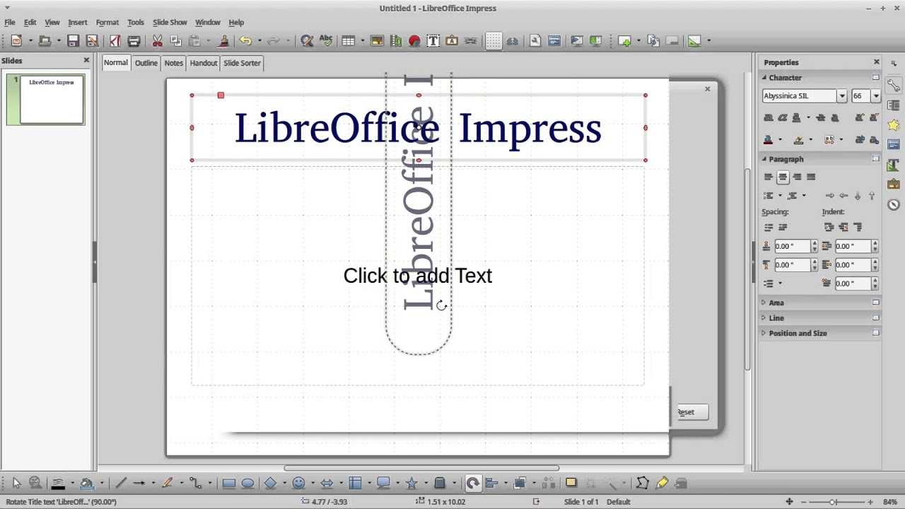 Impress (03) - A Simple Document Pt1