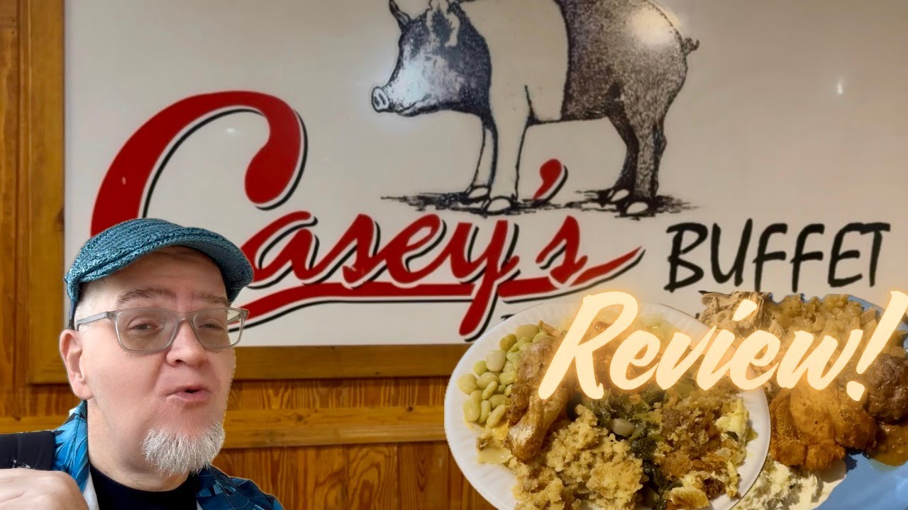 Знаменитый во всем мире! Ресторан Casey's BBQ Buffet в Уилмингтоне, Северная Каролина — как у баб...