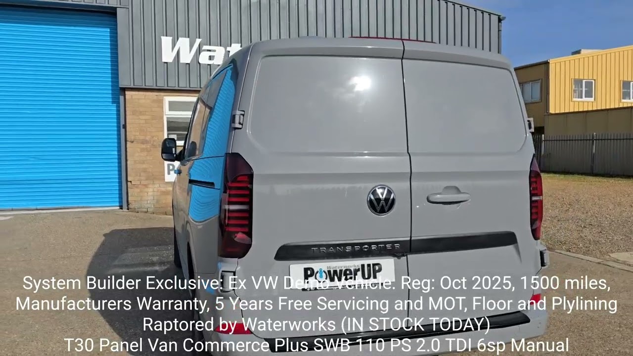 System Builder Exclusive:  Window Cleaning System and Van Finance www.waterworkswindowcleaning.co.uk
