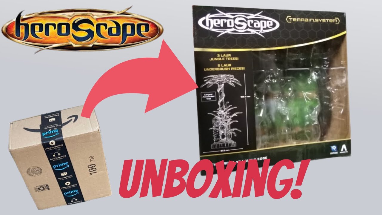 Unboxing Heroscape: The Grove at Laur&rsquo;s Edge Terrain Expansion!