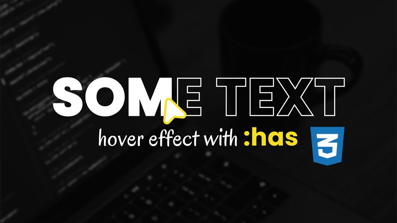 Amazing Hover Effect with CSS :has Pseudo Class