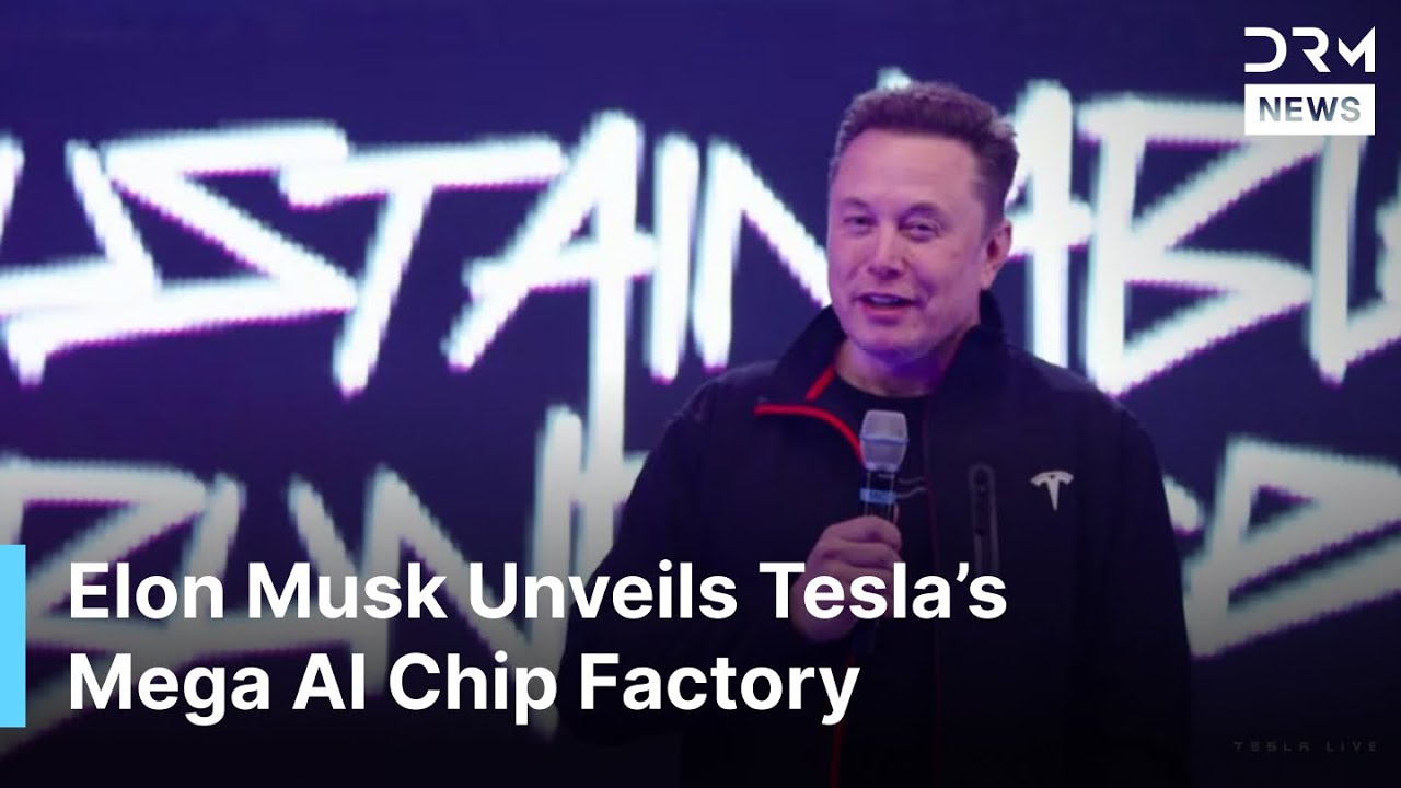 UNSEEN MOMENT: Elon Musk Unveils Tesla&rsquo;s Mega AI Chip Factory and Cybercab Launch Plan | AF1B