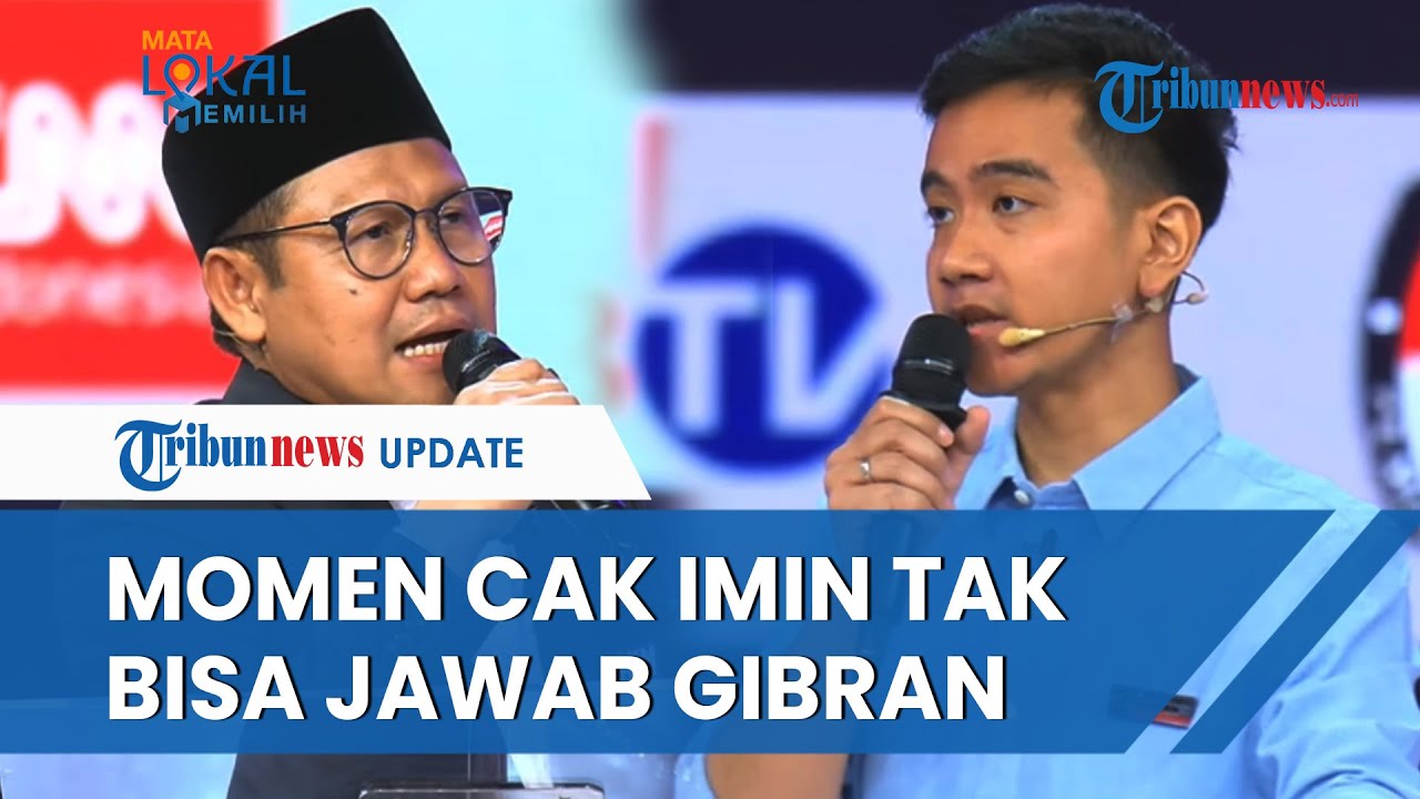 Cak Imin 'MENYERAH' Tak Bisa Jawab Pertanyaan Gibran soal SGIE: Apa Itu? Saya Tak Pernah Dengar Itu