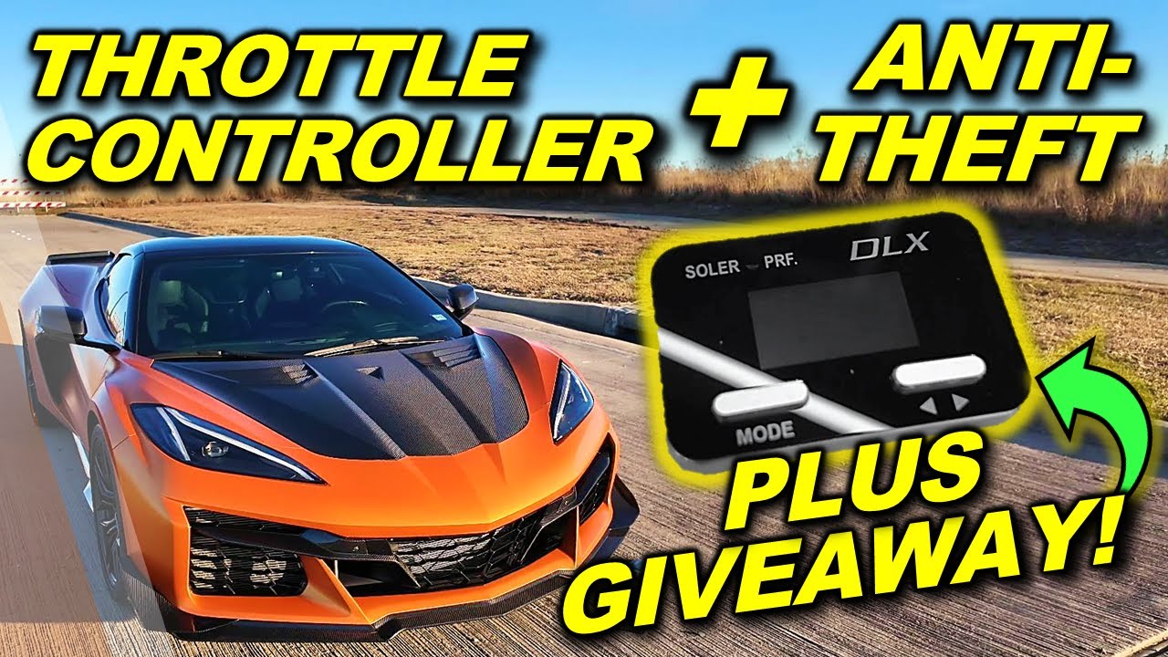 SOLER Throttle Controller The GAME CHANGER for C8 Z06 Performance!