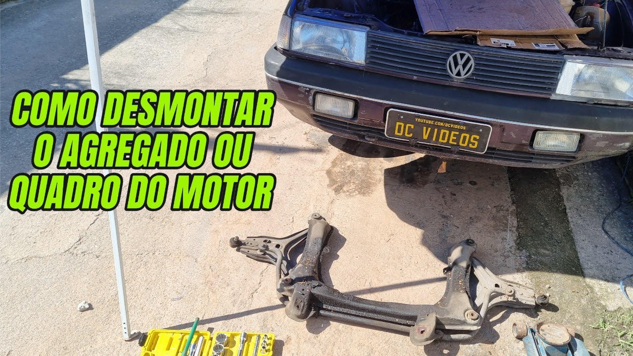 COMO DESMONTAR AGREGADO DO VW SANTANA OU VW QUANTUM