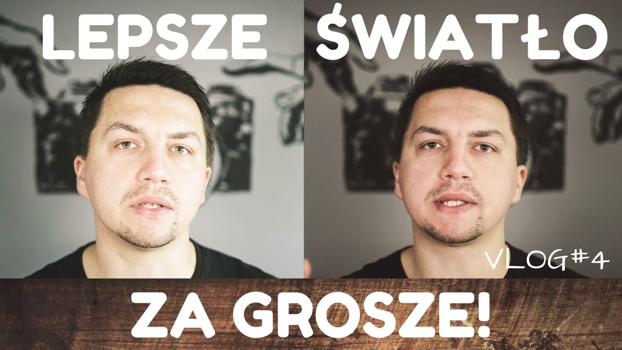 Jak Poprawić Światło w Studiu ZA GROSZE? | Ostre vs Miękkie Światło | Oświetlenie Studia | Vlog #4