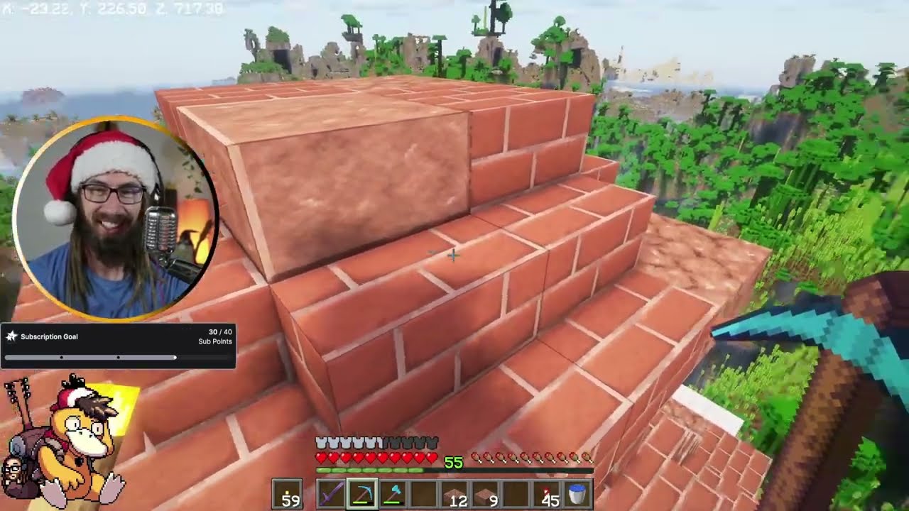Bedroom & Tower Gradient │ Live on the Edge EP44 │ Minecraft Amplified & Chill │ #Livestream