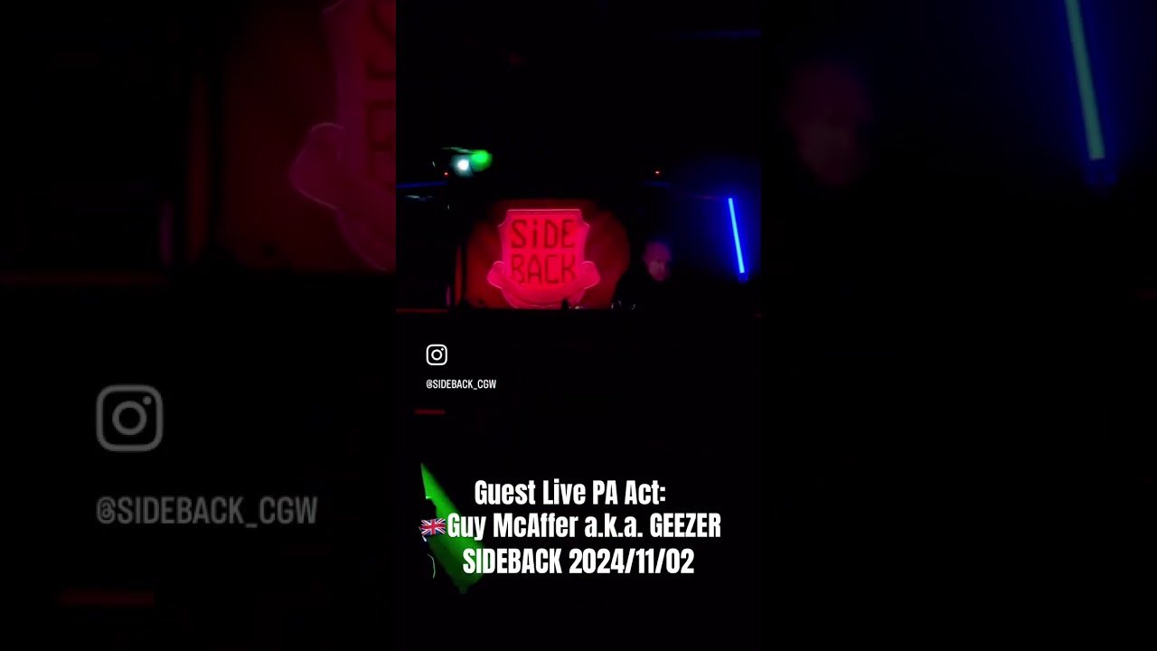 Guest Live PA Act: 🇬🇧Guy McAffer a.k.a. GEEZER(StayUpForever) #ハードテクノ #hardtechno #stayupforever