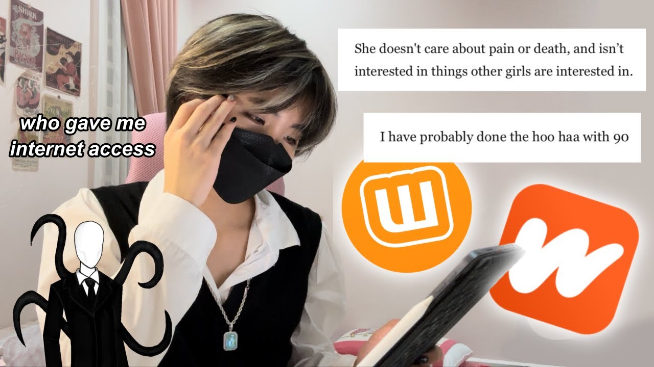 Читаю фанфик WATTPAD, который я написала в 12 лет, потому что я принимаю кринж.